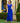 Lisa Deep Cobalt Floor Length Dress