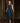 Lisa Dark Mallard Evening Floor Length Dress