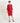 Lisa 2.0 Red Faux Wrap Dress
