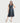 Cora Sky Sleeveless A-Line Midi Dress