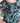 Daphne Seafoam Abstract Chiffon Popover Dress