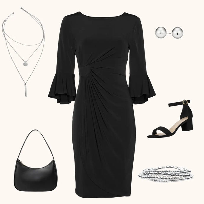 5 Creative Ways to Accessorize a Black Dress – Connected Apparel