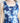 Carly Navy Floral Chiffon Dress
