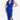 Woman posing wearing Deep Cobalt Dorothy Deep Cobalt Formal Dress from Connected Apparel