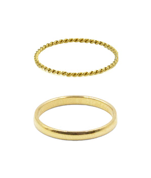 Ginni Collection - Gold Ring Set