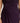 Lisa Aubergine Faux Wrap Dress