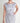 Lisa Silver Foil Printed Faux Wrap Dress
