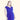 Woman posing wearing Cobalt Lisa Metal Detail Cobalt Sleeveless Dress from Connected Apparel