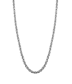 Maker Collection - Silver Twisted Ornate Necklace Chain
