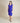 Lisa Metal Detail Bar Cobalt Sleeveless Dress