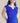 Lisa Metal Detail Bar Cobalt Sleeveless Dress