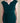 Lisa Rhinestone Detail Bar Hunter Green Faux Wrap Dress