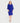 Carrie 2.0 Deep Cobalt Knee Length Dress