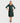 Mable Hunter Green A-Line Sweater Dress