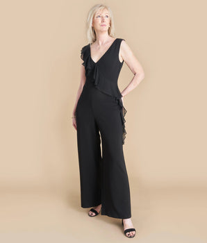 Sara Black Jumpsuit