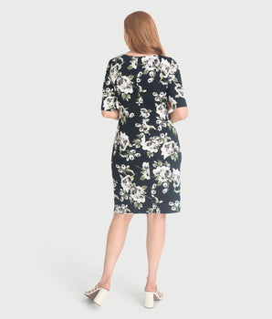 Liz Sage Floral Bodycon Dress