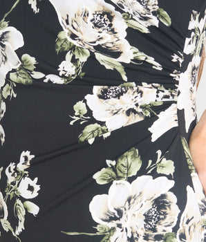 Liz Sage Floral Bodycon Dress