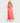 Mia Coral Asymmetrical Maxi Dress