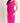 Woman posing wearing New Fuchsia Selena Fuchsia Knot Dress from Connected Apparel